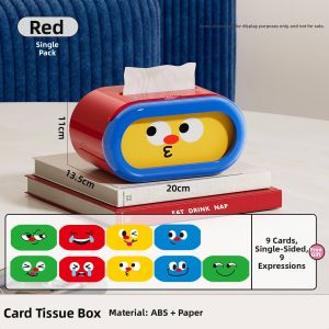 Stylish Smooth Pull Multi-functional Car Tissue Box