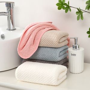 【TISS】COD ผ้าขนหนู ผ้าขนหนูแห้งไว ผ้าเช็ดผม ผ้าเช็ดตัวรังผึ้ง ขนแกะปะการังทอรังผึ้งสไตล์ญี่ปุ่ ซับน้ำดี แห้งไว