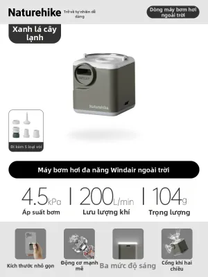 NatureHike | Bơm Điện Di Động Dùng Để Bơm Và Xả Khí