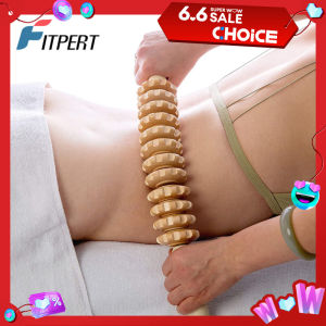 1 PC Wood Bendable Massage Roller Wooden Therapy Massager ToolsLymphatic DrainageCellulite Trigger Point Manual Muscle Release