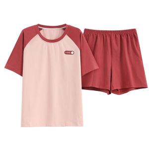 Bộ đồ ngủ nữ MiiOW vải cotton ngắn tay kháng khuẩn