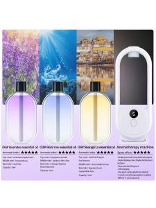 Rechargeable portable aromatherapy diffuser diffuser machine aromatherapy essential oil refreshing agent deodorizer 5-speed