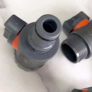 16mm Ball Valve Hose Adapter Quick Connector Coupling Joint Extender Connect Repair for Garden Irrigation Tubing Stop Water