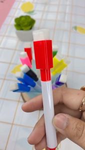 Spidol Papan Tulis Mini Magnet White Board Sepidol Kecil Mini Magnetik Warna Warni Penghapus Wipe And Clean Whiteboard Magnetic Marker Anak Anak Spidol 2 IN 1 PST
