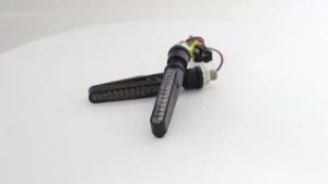KEVANLY | 2/4PCS Motorcycle LED Turn Signal Light Universal DRL Amber Flowing Blinker Indicator Motorcycle Flashing Light Tail Lamp