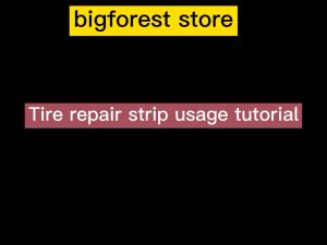 Auto Car Tubeless Tyre Puncture Plug Repair Tools for Car and Motorcycle | Tire Patch Exterior Puncture Tool Kit with Rubber Solution Glue