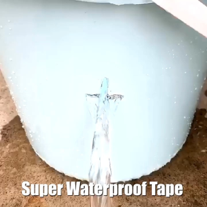 Waterproof Butyl Aluminium Foil Self-Adhesive Tape Roof Window Pipe Repair Leaks