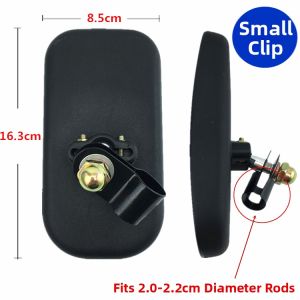 Truck Rearview Wide Angle Mirror Small Square Mirror Add-On for HGVs And Lorries Blind Spot Monitoring Auxiliary Rearview Mirror