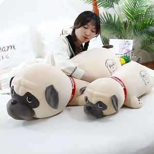 [TẶNG GẤU BÔNG BIA] GẤU BÔNG CHÓ PUG MẶT XỆ THÚ BÔNG CHÓ MẶT XỆ VẢI MINISO CAO CẤP CHO BÉ