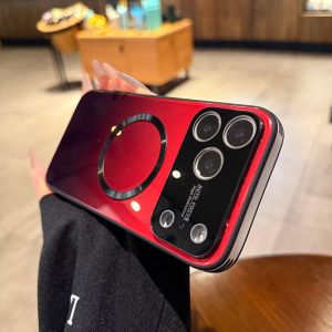 AO.HU | Magnetic Full Lens Protection Phone Case for iPhone 17pro max
