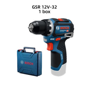 Bosch | Bosch Professional GSR 12V-32 Brushless Cordless Drill Driver 32Nm Torque Compact Power Tool for Home DIY Repair