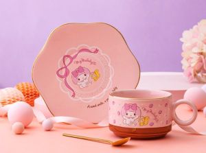 Set Gelas My Melody ORI / Set Gelas Kuromi ORI