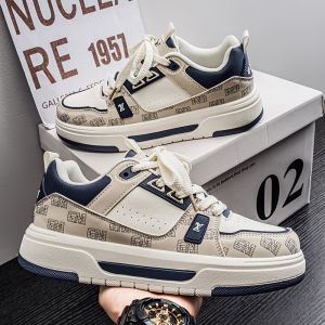 Winter Mens Shoes 2025 New Trendy Brand High-End Casual Leather Surface All-Match Heightening Sports Fashion Shoes