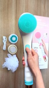 ROMI Shower Brush แปรงอาบน้ำไฟฟ้า ไร้สาย ขัดส้นเท้า ถูหลัง นวด แปรงสปาไร้สาย รุ่น H4
