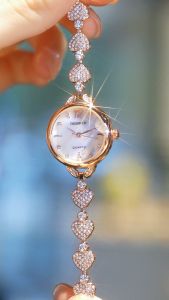 REBIRTH Jam Tangan Wanita Elegan Mewah Terbaru Anti Air Berlian Mode Gaya Gelang Anggun Jam Tangan Cewek(+kotak gratis) COD Gelang Stainless Steel Diamonds Dan Rose Gold Garansi 1 Tahun - Lazada
