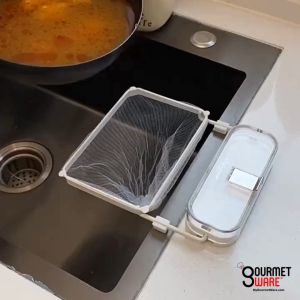 [SG Stock] Kitchen Sink Filter Drainage Rack | Disposable Filter Net Basket. Suction Type Anti Clog Sink Strainer