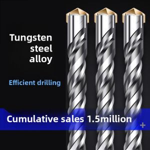 Long Impact Drill Bit Electric Hammer Concrete Wall Hole Drilling Square Handle Non-standard Specifications Pneumatic Tools