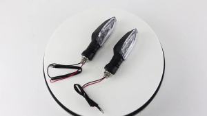 Universal Motorcycle LED Turn Signals Lights Waterproof Warning Indicator Turning Lamp Motorbike Scooter Flashers Lighting