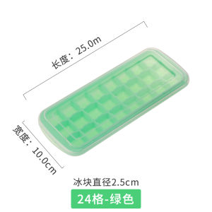 Edible Silicon Ice Cube Mold Whiskey Large Square Ice Cube Box with Lid Ice Tray Cocktail Ice Ball Model