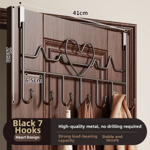 evesigar | Non-drilling Door Wall Hanging Clothes Hook