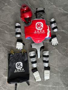 GME GM education hight quality 13-in-1 Taekwondo Protective Gear Complete Set