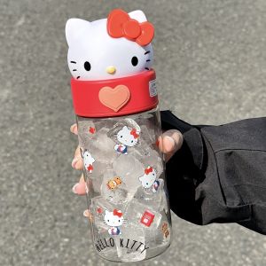 Cốc Nước Có Van Chui Cạp Giữa Dễ Thương Cho Trẻ Em Mẫu Giáo Và Tiểu Học Cốc Nước Có Van Dùng Cho Trẻ Em Trai Và Gái