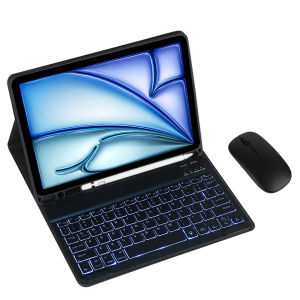 Keyboard Case & Mouse for Samsung Galaxy Tab S10 FE SM-X520/X526 10.9inch Tablet Keyboard Cover with Built in S Pen Holder