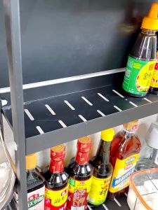 [กันสนิม]  ชั้นวางเครื่องปรุง 2/3ชั้น ชั้นวางของในครัว ที่วางเครื่องเทศ ขวดเครื่องปรุง ที่ใส่ โครงเหล็ก