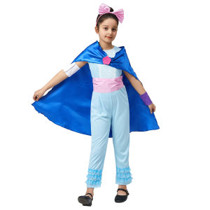 Toy Story 4 Bo Peep Cosplay Costumes For Girls Movie Cosplay For Kids Carnival Performance Fancy Halloween Party Show Childrens Gift