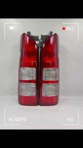 ไฟท้าย Toyota Hiace KDH222 Commuter ปี 2004-2013 ไม่มี ขั้วหลอดไฟ และ หลอดไฟ *ขายเป็นข้าง* #HL-12-009-R - HL-12-010-L
