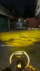 New Projie Biled Cahaya Laser Cut Off Jauh Dekat 30watt Plus Devil Merah Full Alumunium Waterproof