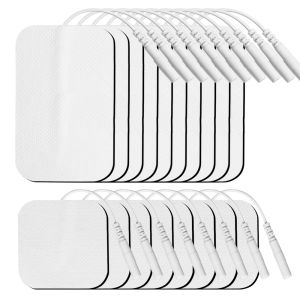 10/20/50 Chiếc Vạn Điện Cực Miếng Dán Gel Cho Châm Cứu Vật Lý Trị Liệu EMS Cơ Máy Kích Thích Miếng Dán Giảm Béo Xung Máy Mát Xa Miếng Dán