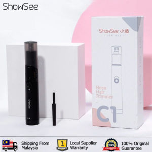 ShowSee Mini Electric Nose Hair Trimmer for Men Nose Hair Cutter Ear Hair Clipper Trimmer Shaver Low Noise Washable 鼻毛修剪器