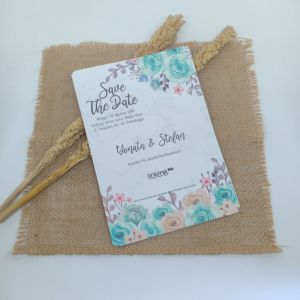 (100 pcs) Undangan Pernikahan Simple Elegan Termurah LG86