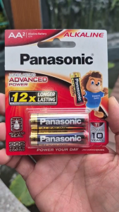 Vỉ 2 viên pin tiểu Panasonic AA 1.5V Advanced Power chính hãng