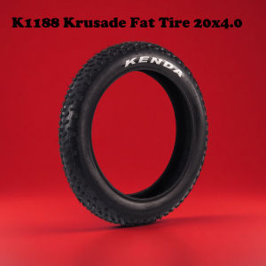 Kenda K1188 Krusade Fat Tire 20x4.0 Bicycle Tire 20"x4.00 Wire Clincher SRC Black Fat Bike Tyre
