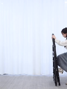 Herringbone ladder Thickened climbing ladder Multifunctional drying rack ladder Household folding Clothes Rack Herringbone Ladder