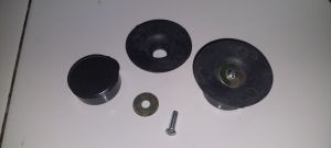 Pentol Knop Kenop Tutup Panci Baut - Pegangan Tutup Panci / Gagang Tutup Panci Baut Mur Plastik Hitam - Numanic85