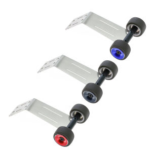 Hot Racing HD Stainless Steel Skid Plate & Wheelie Bar Set for ARRMA 1/16 Gorgon Grom Quake Grom Upgraded Metal Protection