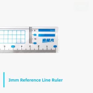 English Calligraphy Ruler 3mm Spacing Hengshui Style College Entrance Exam Essay Gridding Tool Business Supplies Stationery