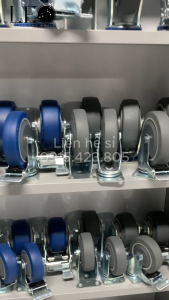 Bánh Xe Đẩy TPR Vòng Bi Đôi – Êm – Bền – Không Gây Tiếng Ồn – Chịu Tải Lớn