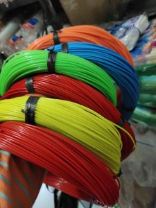 Sedotan Selang kecil panjang +/-110m Tali selang warna-warni 200gr diameter 2mm es minuman anak/selang kecil
