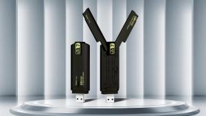 Fenvi | FENVI WiFi 7 USB Adapter BE6500 2.4G/5G/6GHz Tri-band USB3.0 Wireless Network Card 6500Mbps 802.11BE Free-Driver For Win10/11 PC