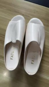 New Women Sandals Women Slippers Black Wedge Platform Open Toe Women Orthopedics Thick Bottom Beach High Heels Slides