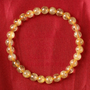 FUGUANGPUZHAO | Natural Citrine Quartz Bracelet