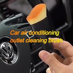 Car Interior Cleaning Brush Dust Removal Air Conditioner Dashboard Brushes For Car Interior Cleaning Accessories 汽车清洁刷
