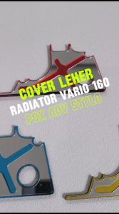 GARNISH COVER LEHER RADIATOR HONDA VARIO 160 PCX ADV STYLO 160 TWO TONE