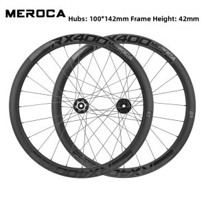 MEROCA | Carbon Fiber Road Bike Wheelset 700C