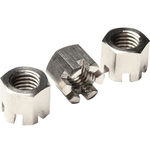 qd | 304 Stainless Steel Hexagonal Slotted Nut