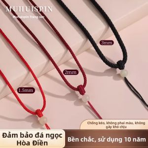 Dây Chuyền Dệt Thủ Công Dây Đỏ và Đen
